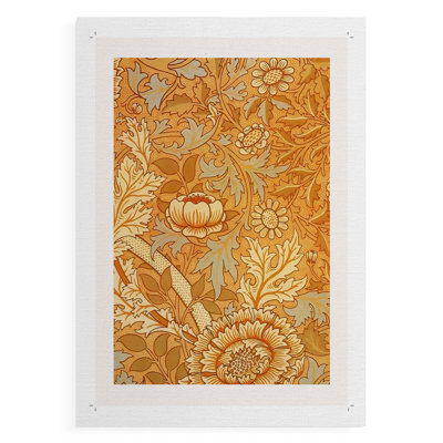 Vintage Abstract Print XX -Canvas Print Only - NOT FRAMED