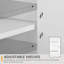 Armoire de cuisine de style campagnard 70,75 po HOMcom