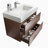 30 Inch Wall-Mounted Single Bathroom Vanity with Solid Surface Top with Overflow, Pre-Assembled-1033268399-1025882218-1015564132