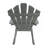 Reclining Wooden Outdoor Rocking Adirondack Chair