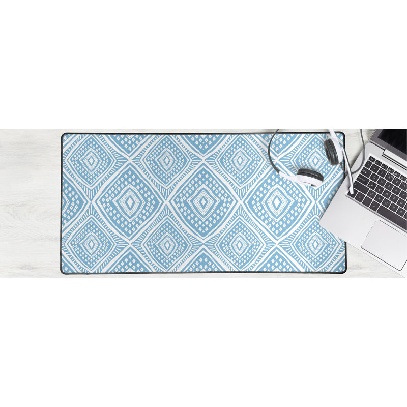 Grand sous-main Myron, Bleu