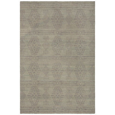 Tapis brun / beige Stillmore tissé à la main