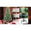 Arbre de Noël de 7 pi avec 1348 pointes mélangées, 82 branches de pin, branches articulées à installation rapide, support en métal robuste pour la saison 84 - assemblage sans effort à corps plein, festivités stables
