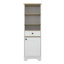Armoire décorative moderne, un tiroir, une armoire - H 56,01 po x l 14,11 po x P 17,61 po-94239290
