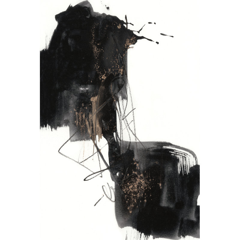 Ebony Step II, 122cm H x 81cm W x 3.8cm D
