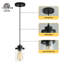 Luminaire suspendu noir mat 1 lumière-142937402