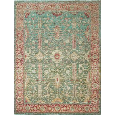 Handmade Wool Oriental Area Rug