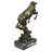 Taritha Large Art Deco Hot Cast Collectible Arabian Racing Horse Bronze Sculpture Figure