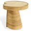 Table d'appoint courte en rotin Nile