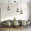 Desmonde 3 - Light Black Cluster Pendant