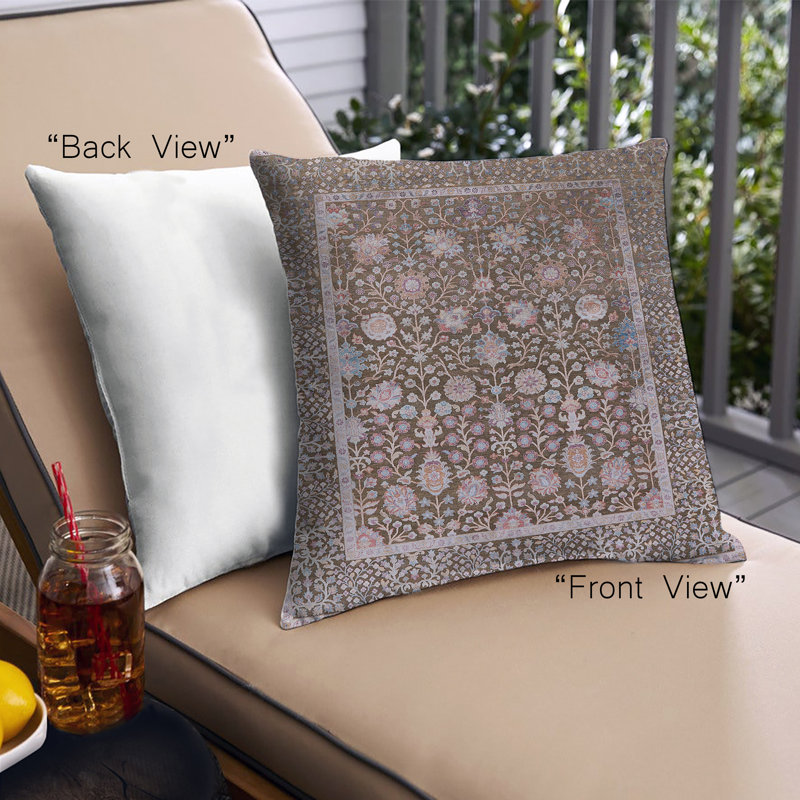 Housse et insert de coussin carré Mid-Century Urban