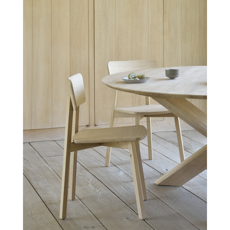 Casale Solid Wood Dining Chair, Hardwax Oil