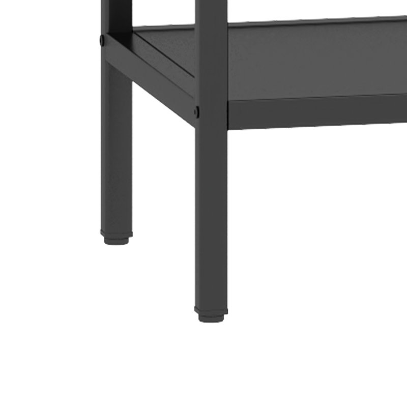 4 Cube Storage Shelf With Metal Legs, Ideal For Home Office Solution Legged Shelf, Perfect Bedroom Display