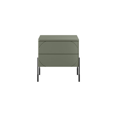 Mekka 49cm W Bedside Table