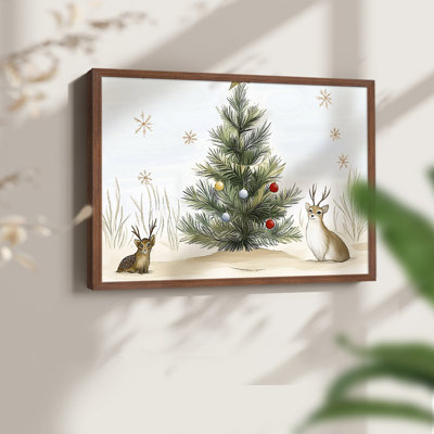 Chirstmas Art-CCL -Framed Print - Restickable