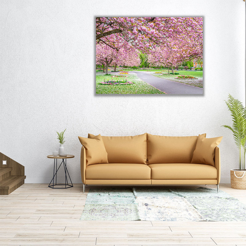 «Blossom in the Park», reproduction d'art sur toile, H 18 po x l 24 po