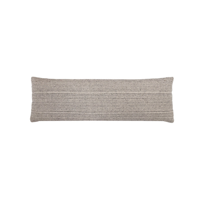 Julian 14" X 24" Pillow with Insert, Charcoal, 14" X 40"