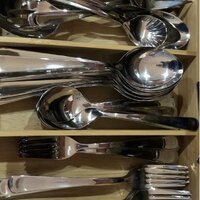 J.A. Henckels International Silvano 18/10 Stainless Steel 45-pc. Flatware Set