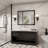 Molly Tempered Glass Metal Beveled Framed Wall Mounted Vanity Rectangular Mirror-108625544-108625526