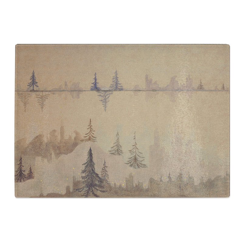 Forest Vol.3 by Mikalojus Konstantinas Chopping Board, 0.4cm H x 20cm W x 28.5cm L
