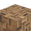 Digiovanni Solid Wood Block End Table