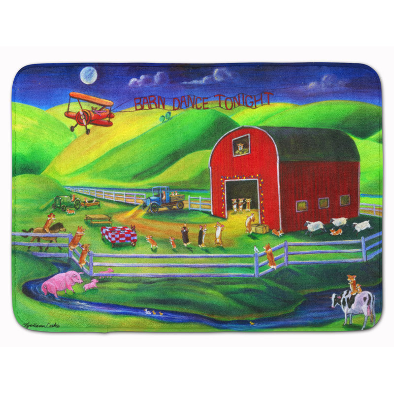 Memory Foam Non-Slip Bath Rug
