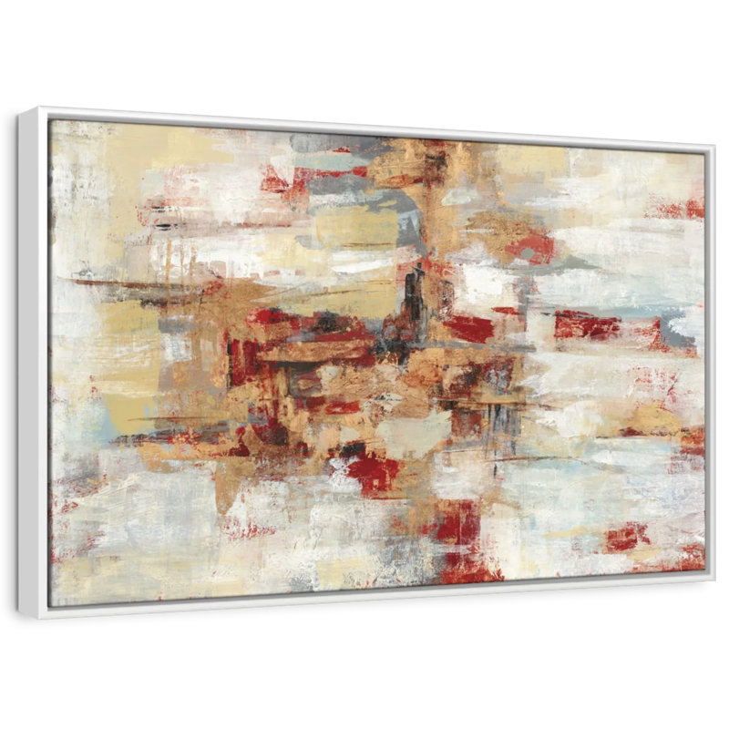 Avery Old Bridge Reminiscence Red, 9" H x 13" W