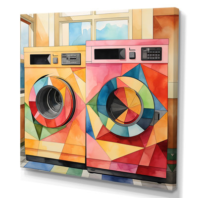 Washing Machines Laundry Day 1 - Laundry Wall Art