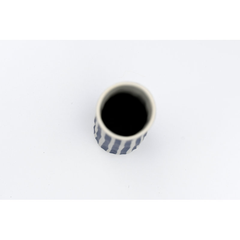 Stanyon Ceramic / Porcelain Table Vase, 8.3" H x 2.2" W x 2.2" D