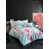 Turquoise/Red/Pink/Gray Floral