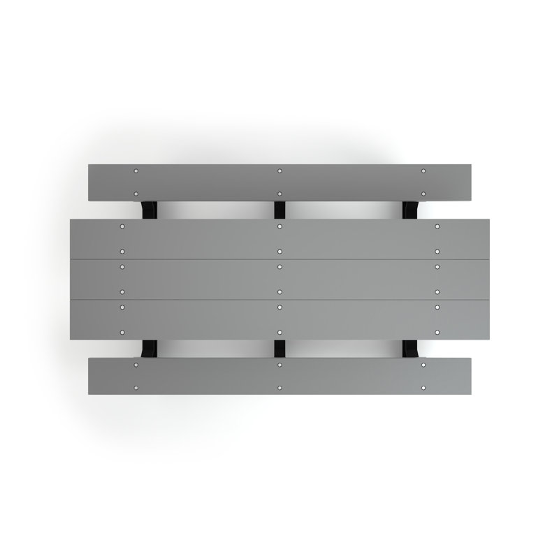 Table de pique-nique Park Place, Gris, H 30,5 po x l 96 po x P 58 po
