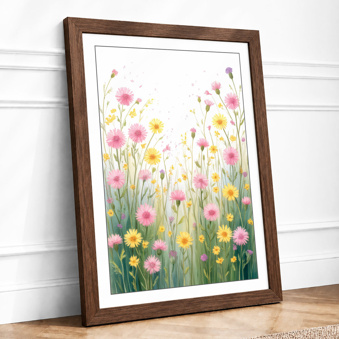 Wildflower Meadow Botanical - Framed Print
