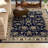 Weiser Denim Traditional Oriental Area Rug-24093217