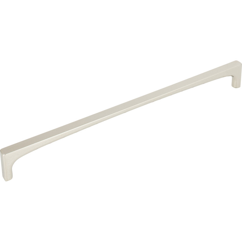 Riverside Bar pull, Polished Nickel, 8 13/16"