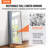 Metal Rectangle Floor Mirror