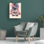Art mural sur toile tendue - «Yogi Astronaut 1» de Ray Heere pour décoration de salon, de chambre à coucher ou de bureau - 24 x 32-104118387