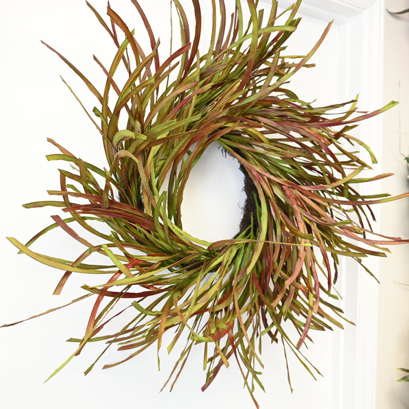 Faux Grass 24'' Wreath