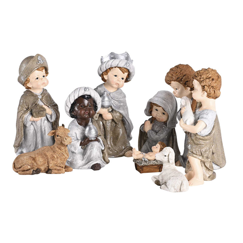 Crèche de la Nativité, berger 8H