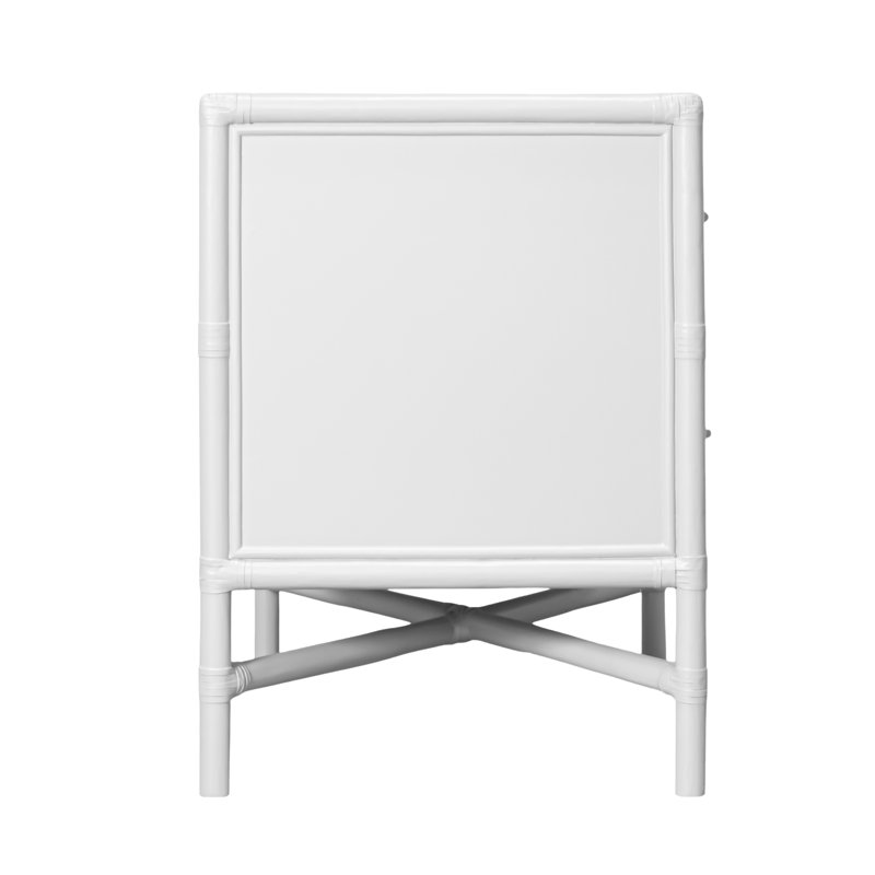 Venice 2 - Drawer Nightstand, White