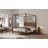 Solid Wood Canopy Bed Frame Four Posters Bed No Box Spring Needed,King Size-1040902647
