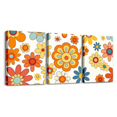 3 Piece Wrapped Canvas Wall Art