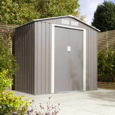 Rowlinson Trentvale 6x4 Metal Apex Shed