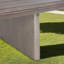 Ensemble de conversation en aluminium pour 5 personnes avec coussins et repose-pieds Sereno Patio-1853826201