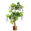 110cm Faux Flowering Tree in Metal Planter-1721796644