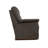 James Manual Leather Match Rocking Recliner-106885387