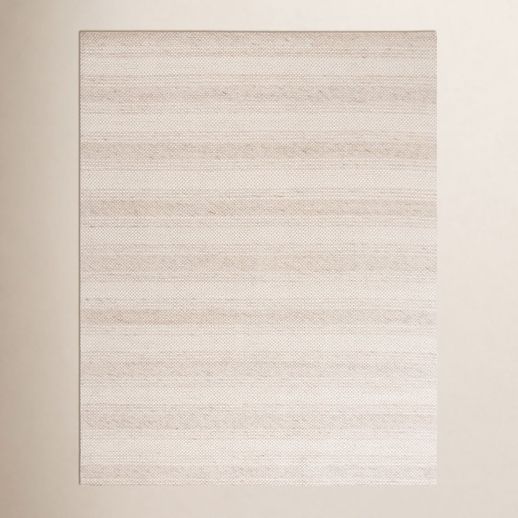 Jared Handmade Beige/Brown Rug