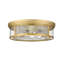Plafonnier encastré circulaire simple 20,75 po Masuda-2030679366