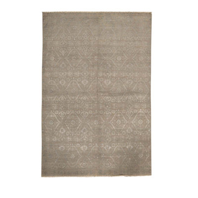Hand Woven Wool Geometric Area Rug