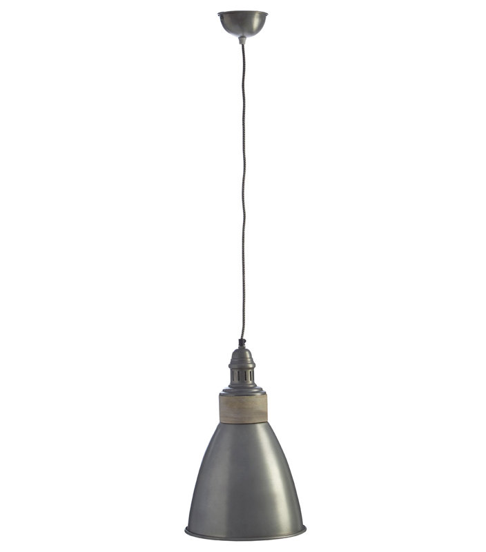 1 - Light Bell Pendant, Zinc