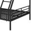Full XL Over Queen Metal Bunk Bed-1043118123